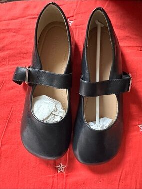 Raboesy black Mary Jane Flats